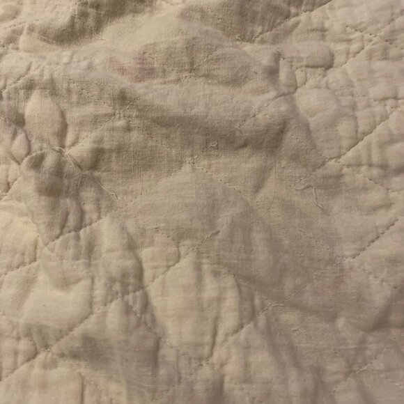 VTG Twin Queens Guard British Guns Drums Bedspread Cotton Coverlet Fabric FLAWS - Picture 8 of 9